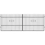 Brána PORTO II 4x1,50 m práškovo lakovaná