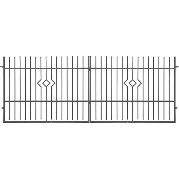 Brána PORTO II 4x1,50 m práškovo lakovaná