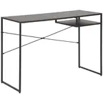 Psací Stůl matt black 75x110x45 cm