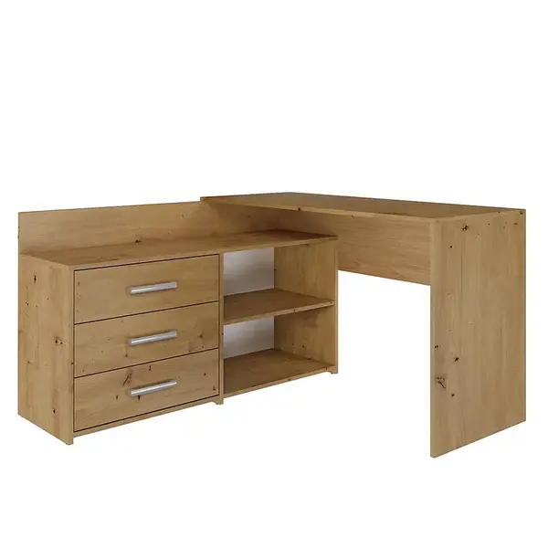 Psací stůl rohový Dany antracit/artisan