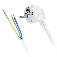 Flexo šňůra 3x1 mm2 délka 2 m bílá