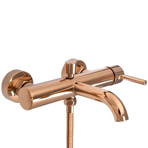 Vaňová batéria s vaňovou sadou Rea Lungo ružové zlato