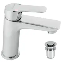 Umývadlová batéria s výpusťou 54002.0 Metalia 54 chróm