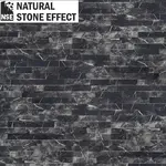 Betónový obkladový kameň Mont Blanc Black