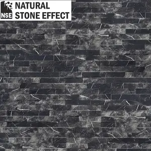 Betónový obkladový kameň Mont Blanc Black