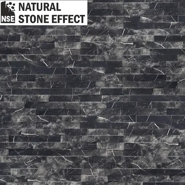 Betónový obkladový kameň Mont Blanc Black