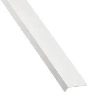 Profil uholníkový samolepiaci PVC biely matný 19.5x16.5x1000