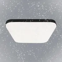 Stropné prisadené svietidlo Avalon Black EK77862 25W KW SKY PL1