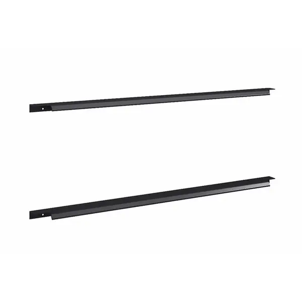 Úchytky Cetina čierne 60 cm 2 ks