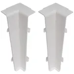 Vnitřní hohová lišta Hi-Line 89 bílá mat – 2 ks