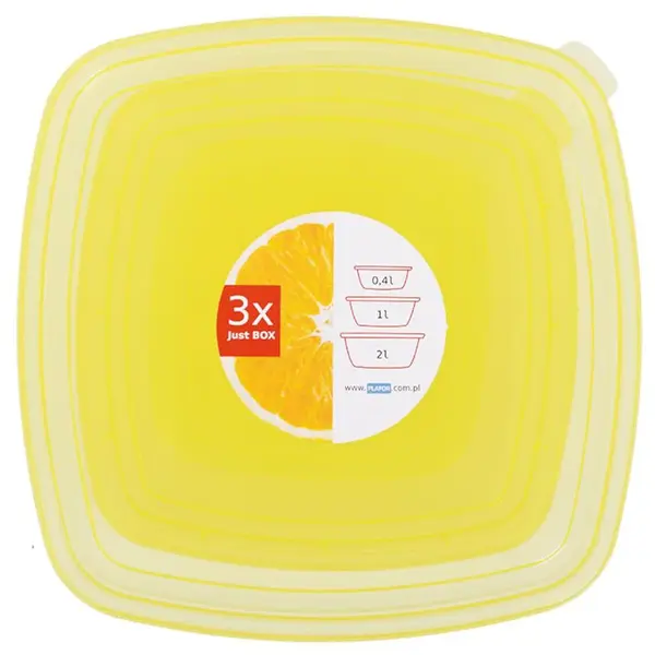 Sada nádob 0,4/1/2L 665-00