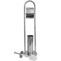 Stojan pro toaletní papír a WC štětku