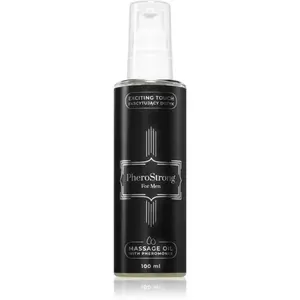 PheroStrong Massage Oil With Pheromones masážní olej s feromony pro muže 100 ml