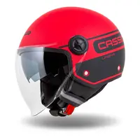 Moto přilba Cassida Handy Plus Linear červená matná/černá XXL (61)