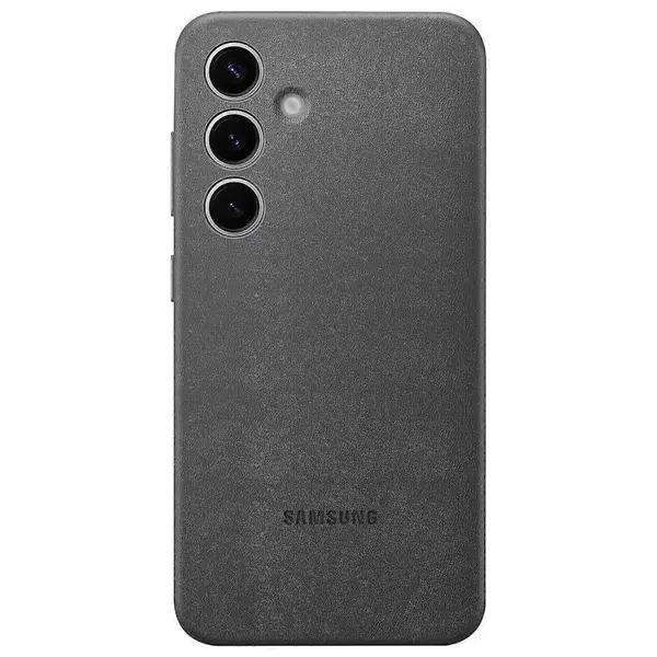 Zadní kryt z veganské kůže pro Samsung Galaxy S25 EF-VS931PJEGWW, šedá