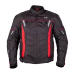 Pánská moto bunda BOS / WD Motorsports Vegas 2.0 Black-Red 5XL