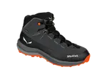 Salewa JR MTN TRAINER 2 MID PTX EU 33, Onyx/Alloy Dětské trekové boty