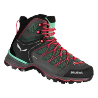 Salewa SALEWA Mtn trainer lite mid GTX EU 41, Feld Green/Fluo Coral Dámské trekové boty