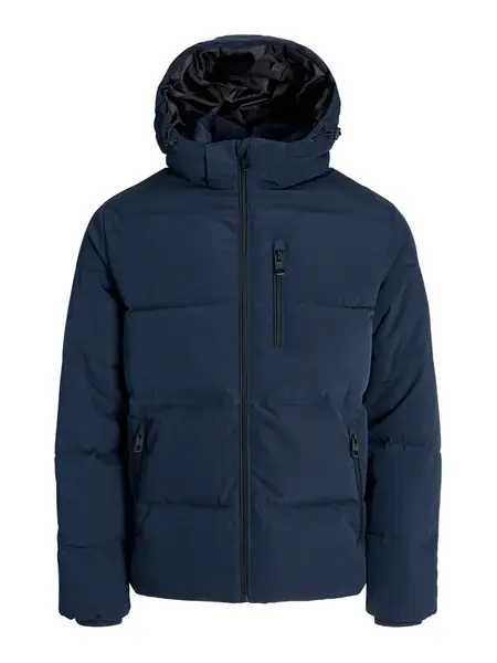 Jack & Jones Plus Zimná bunda 'JJEowen'  tmavomodrá