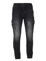 KOROSHI Džínsy  čierna