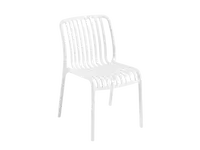 Plastová stolička TREGO, biela