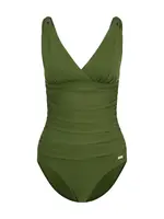 LASCANA Jednodielne plavky  olivová