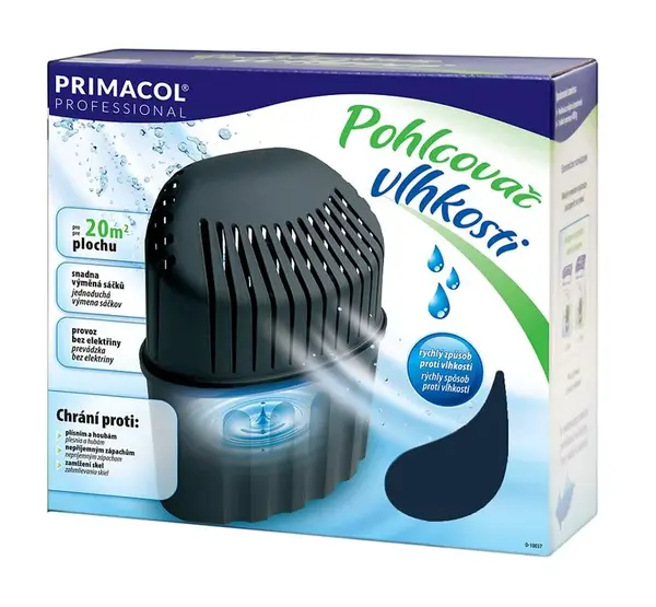 Pohlcovač vlhkosti stříbrný