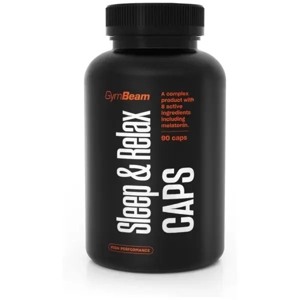 GymBeam SLEEP RELAX - 90 KAPS Doplňky výživy podle cíle, , velikost