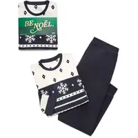 CELIO XMIPYJAK Pánské pyžamo v dárkovém balení, tmavě modrá, velikost