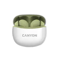 Canyon Bezdrátová stereo sluchátka True Wireless TWS-5 zelená