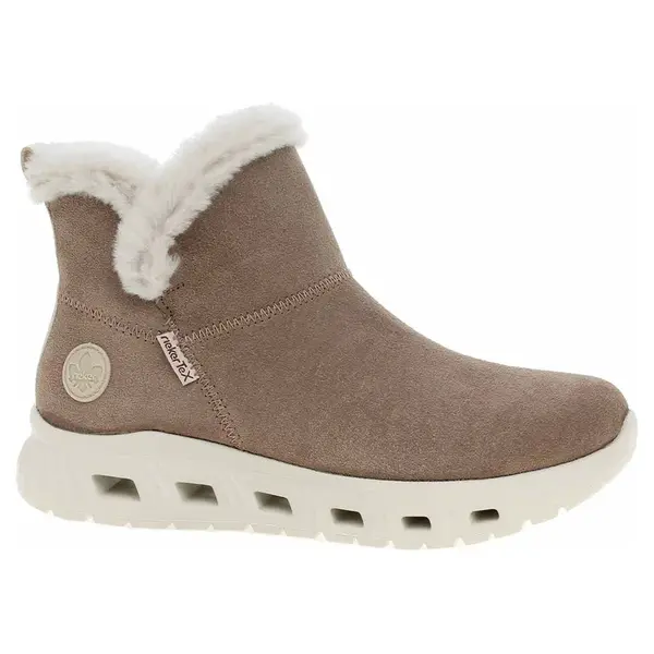 Dámské polokozačky Rieker M6050-64 beige 40
