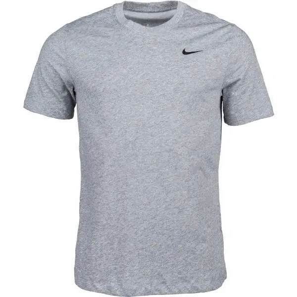 Nike DRY DRI-FIT CREW SOLID Pánské tričko, šedá, velikost XXL