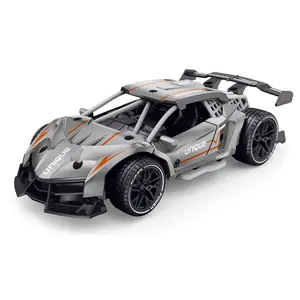 Alltoys Auto závodné šedá