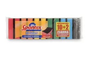 Uchyňská houbička colors 10+2 97070278