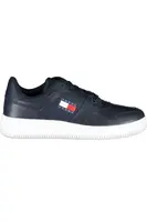 Tommy Hilfiger Men's Brand Logo Lace-up Non-Slip Sole Casual Navy Blue Sneaker