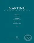 Romance pro housle a klavír H 186bis - Bohuslav Martinů - kniha z kategorie Hudba