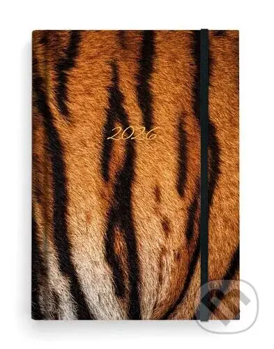 Týdenní diář 2026 Prokop Lamino B6 Tygr