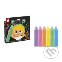 Janod Colorino Farebné kriedy na chodník 6 farieb od 3 rokov