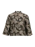 OBJECT Blúzka 'OBJJuna'  béžová / čierna / strieborná