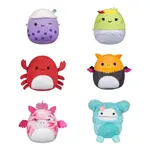 Squishmallows Micromallows Balení 6 ks – Gryf, Alicorn, Burrito, Krab, Bigfoot, Boba
