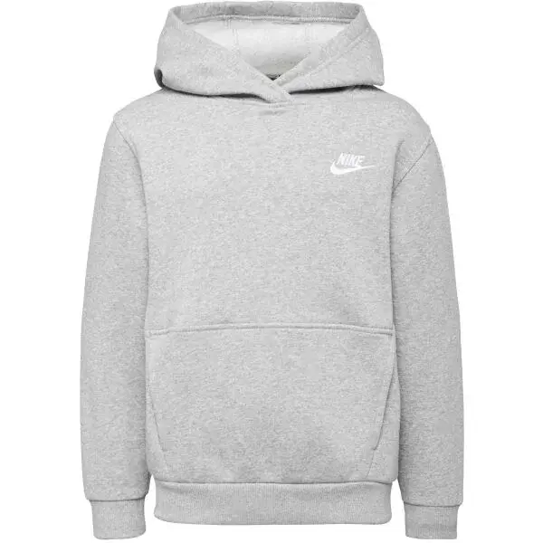 Nike SPORTSWEAR Detská mikina, sivá, veľkosť