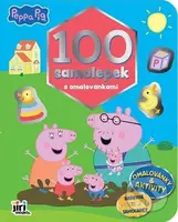 Peppa Pig (Prasátko Peppa) - 100 samolepek s omalovánkami - kniha z kategorie Omalovánky