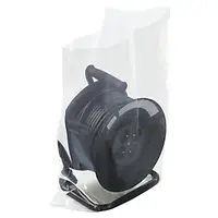 150 x Ploché sáčky 600x800mm, 100% recyklované, materiál LDPE, tloušťka 100µm | RAJA