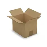 25 x Kartonová krabice 200x140x140mm, hnědá, klopová,třívrstvá vlnitá lepenka (3VVL) | RAJA