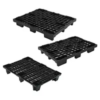 Plastové palety 1200 x 800 x 155 mm, zatížení 1500kg, hmotnost 5,6kg | RAJA