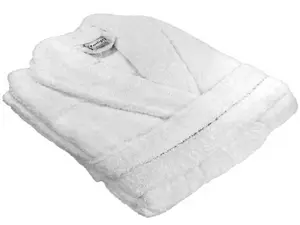 Froté župan Deluxe bílý Velikost: XXL