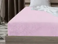 Froté prostěradlo EXCLUSIVE světle fialové 90 x 200 cm