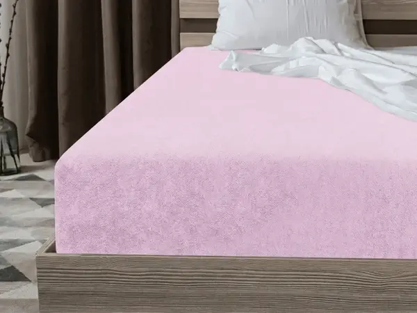 Froté prostěradlo EXCLUSIVE světle fialové 90 x 200 cm