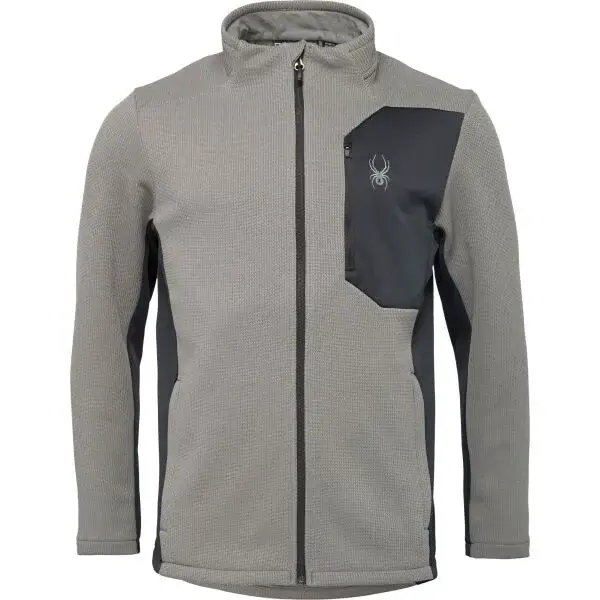 Spyder BANDIT Funkčný pánsky sveter, tmavo sivá, veľkosť