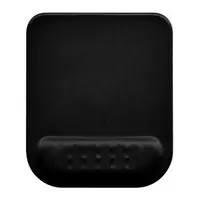 Powerton ERGO DARK EDITION Podložka pod myš a zápěstí z paměťově pěny, černá